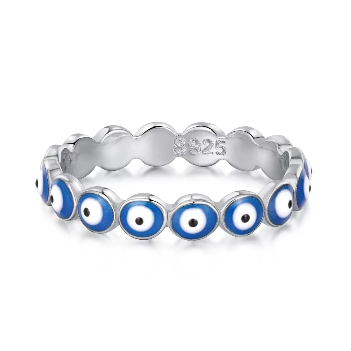 Ring _ silver all eyes
