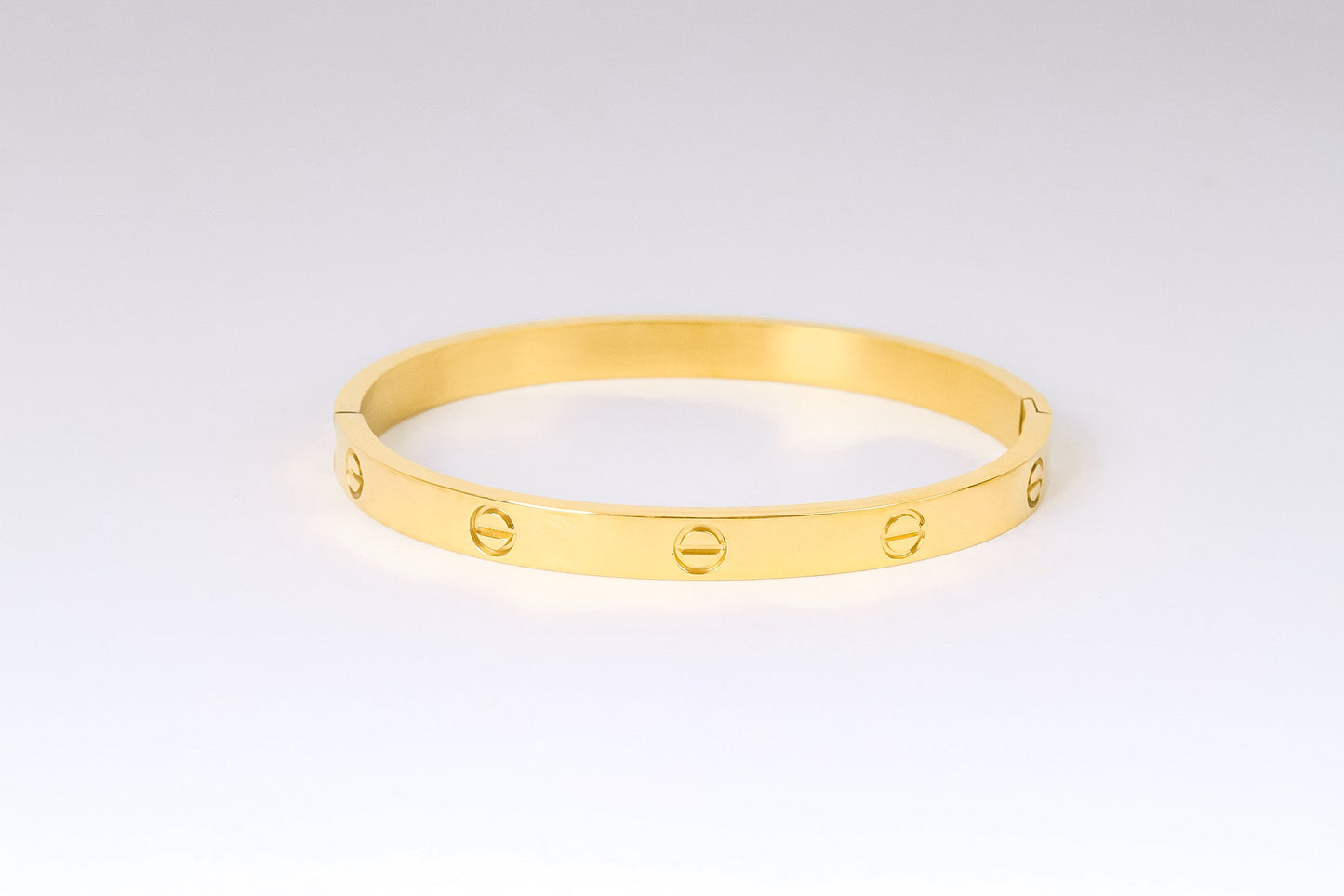 Stainless steel - bangle Bracelet without stones