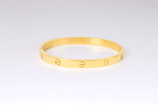 Stainless steel - bangle Bracelet without stones