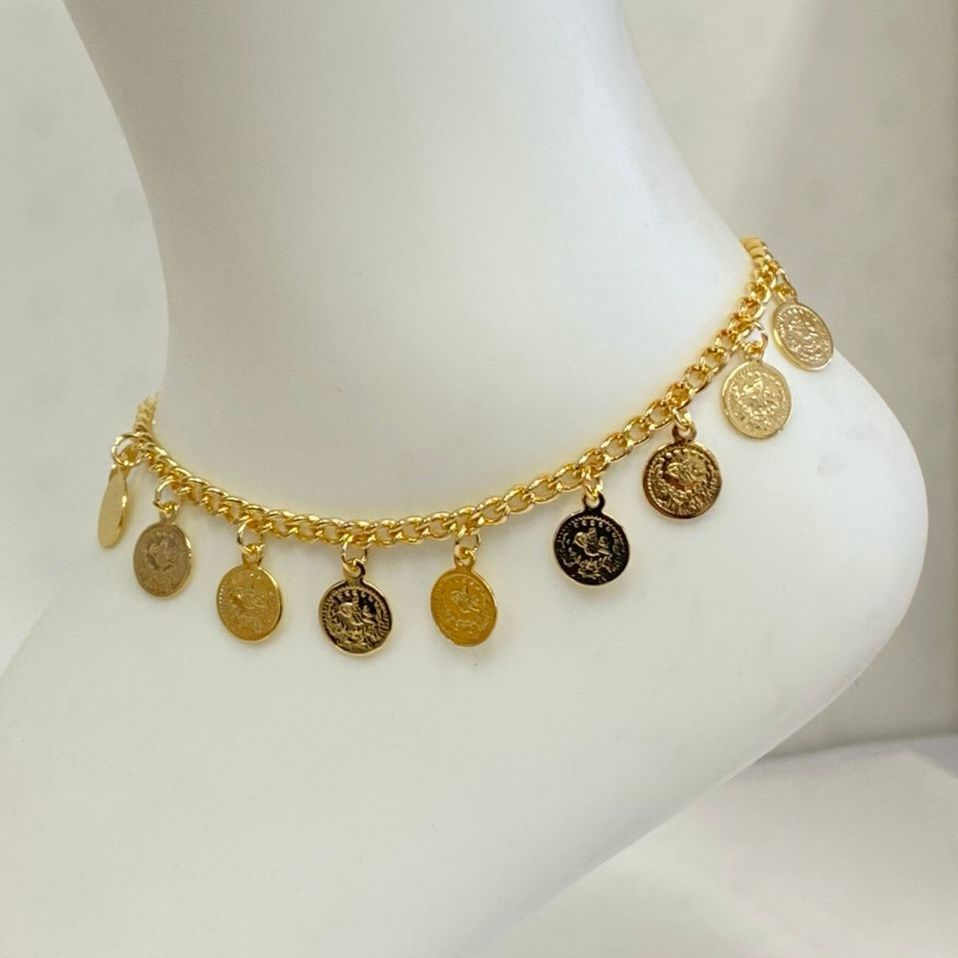 Anklet - chain Gold liras