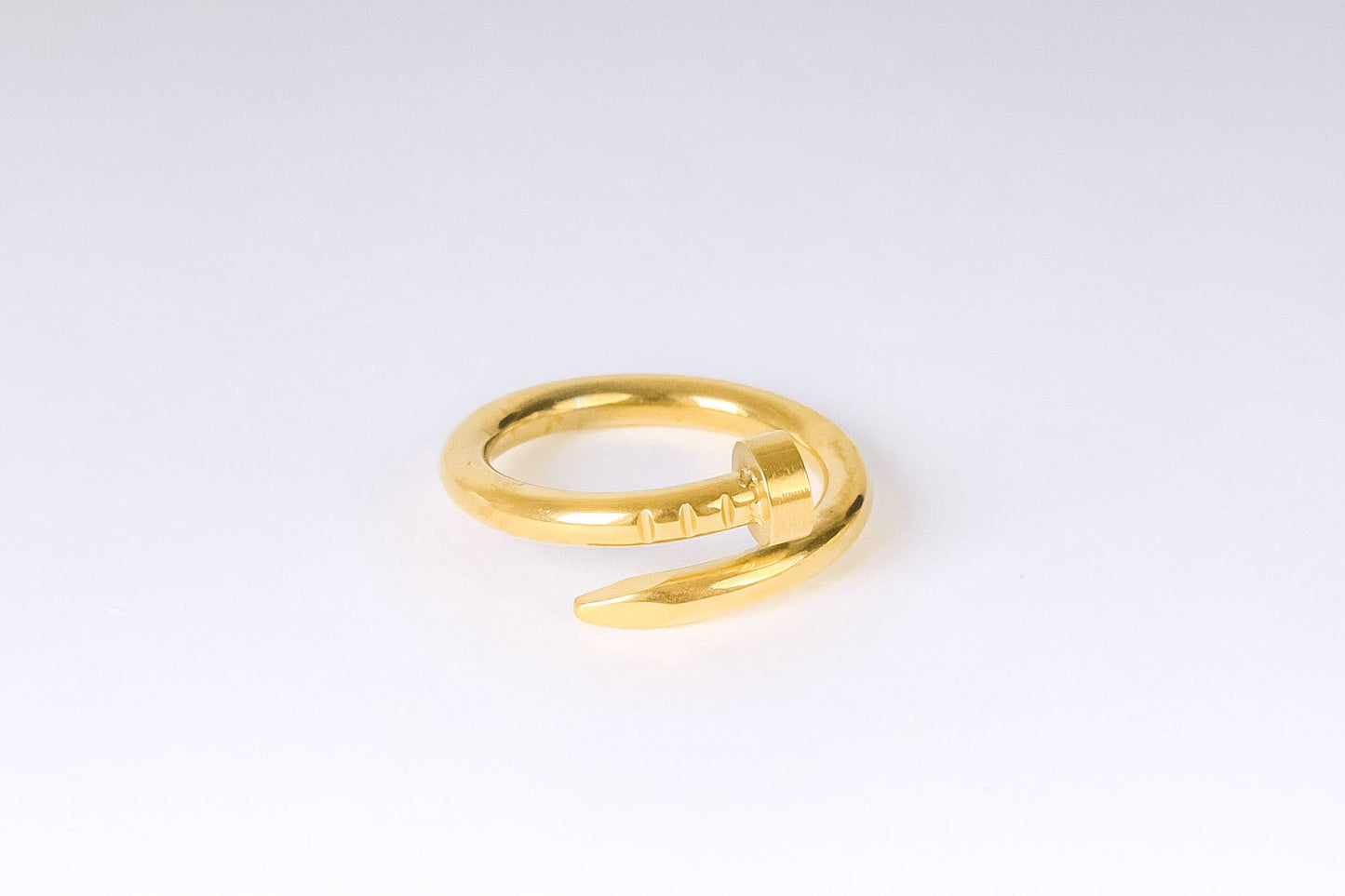 Stainless Steel - ring size 6/7/8/9 round nail