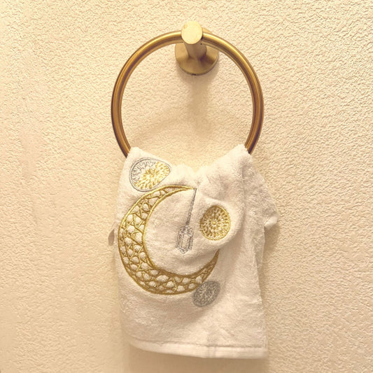 منشفتين هلال ذهبي رمضان