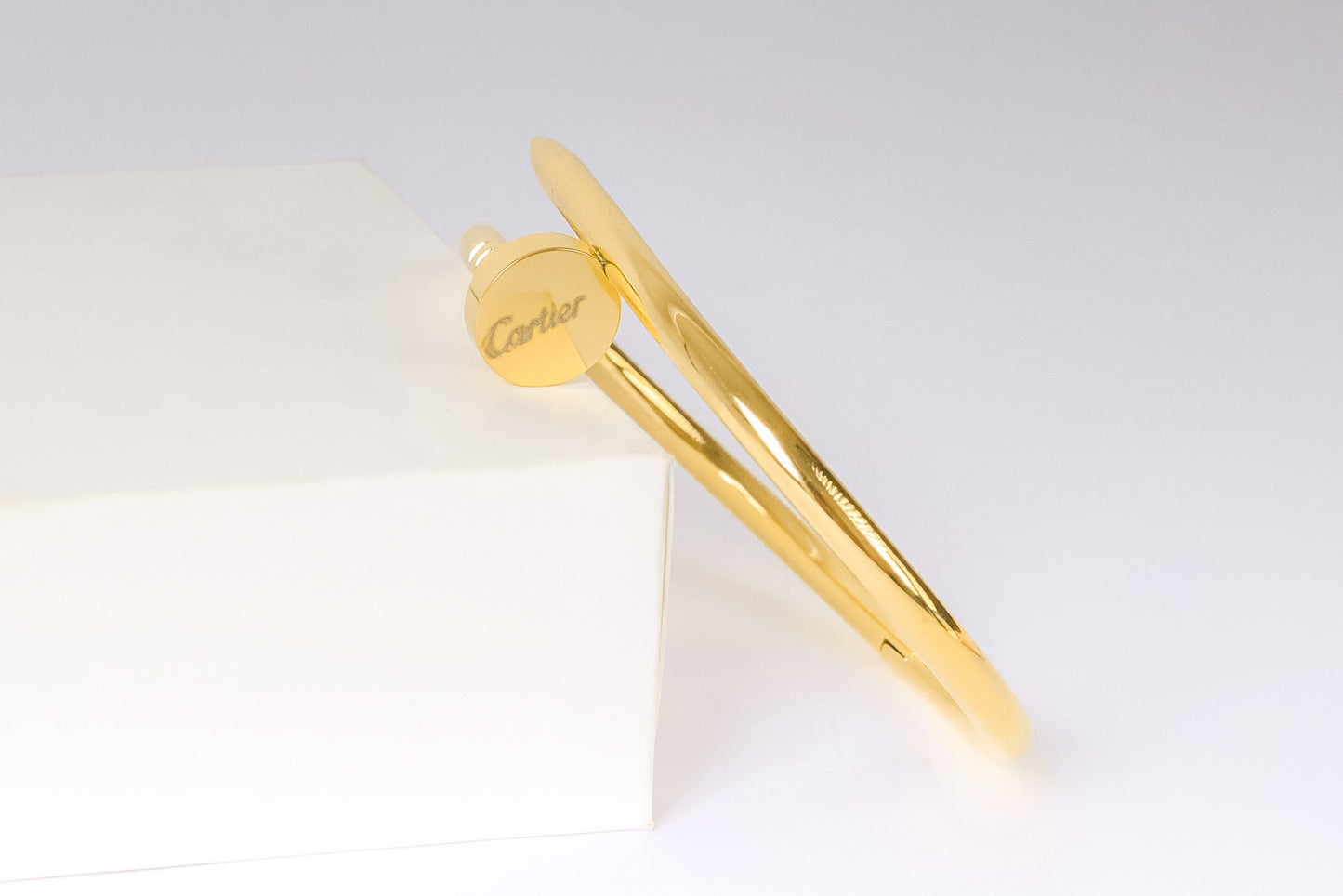 Stainless steel- nail bracelet