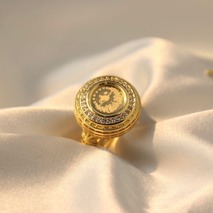 Ring size 6/7 - coin lyra small
