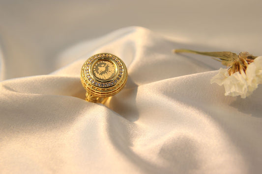 Ring size 6/7 - coin lyra small