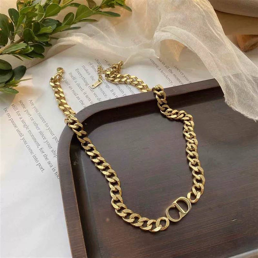 Stainless Steel- letters Necklace