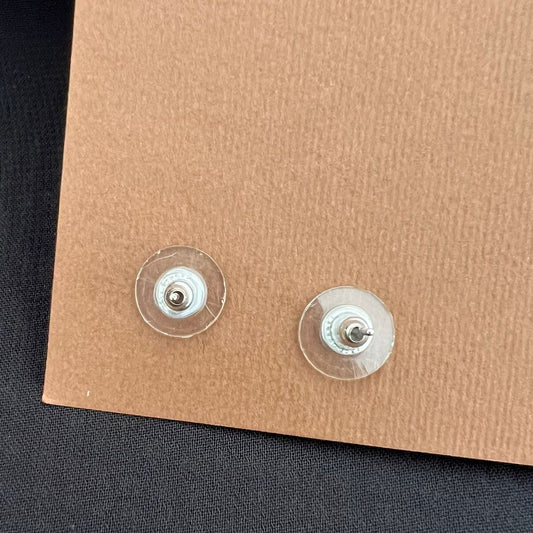 Earring - Simple zircon leaves shape