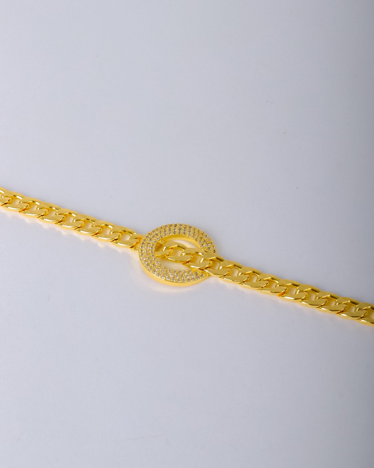 Bracelet - one circle zircon stones
