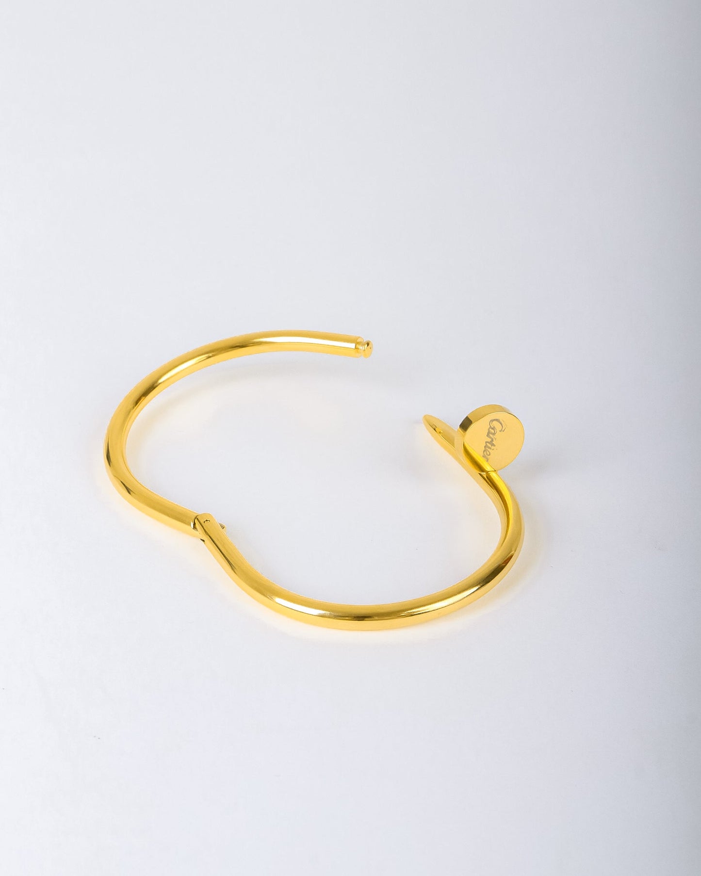 Stainless steel- nail bracelet