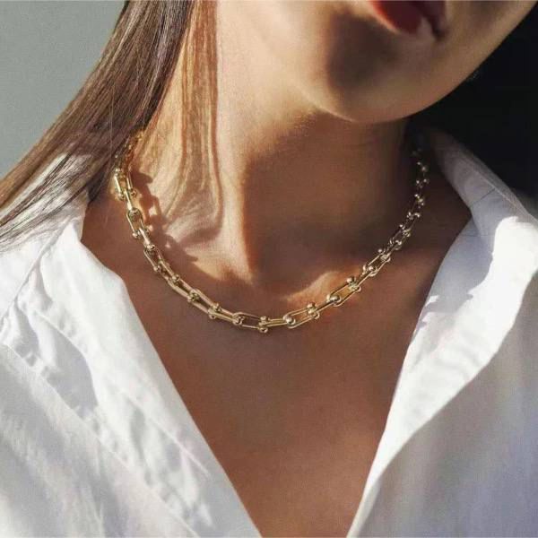 Stainless Steel- chain gold Necklace