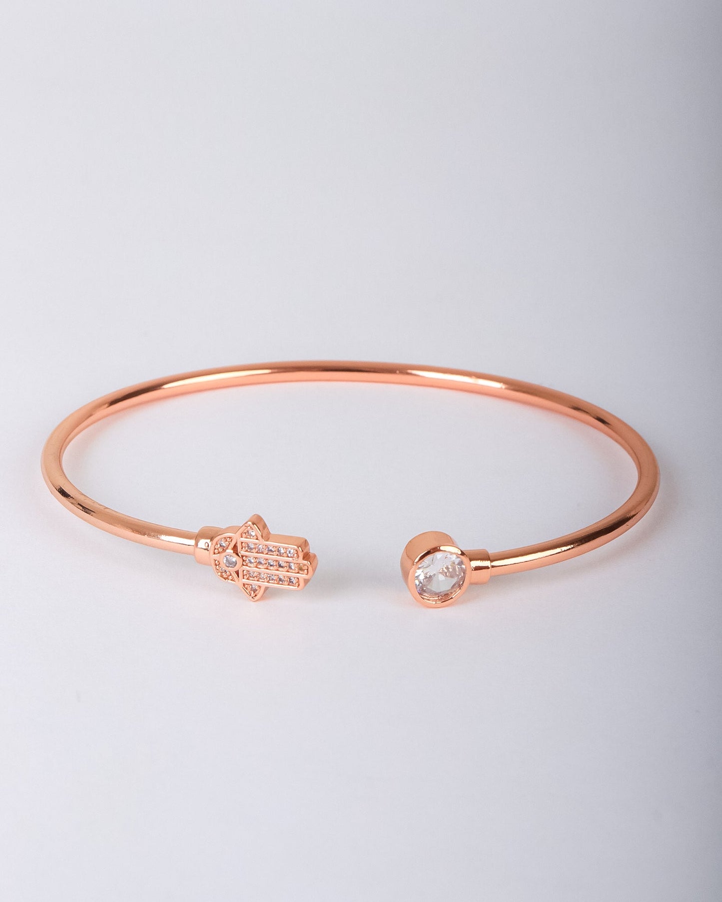 Sets - 3 colored zircon palm bangles