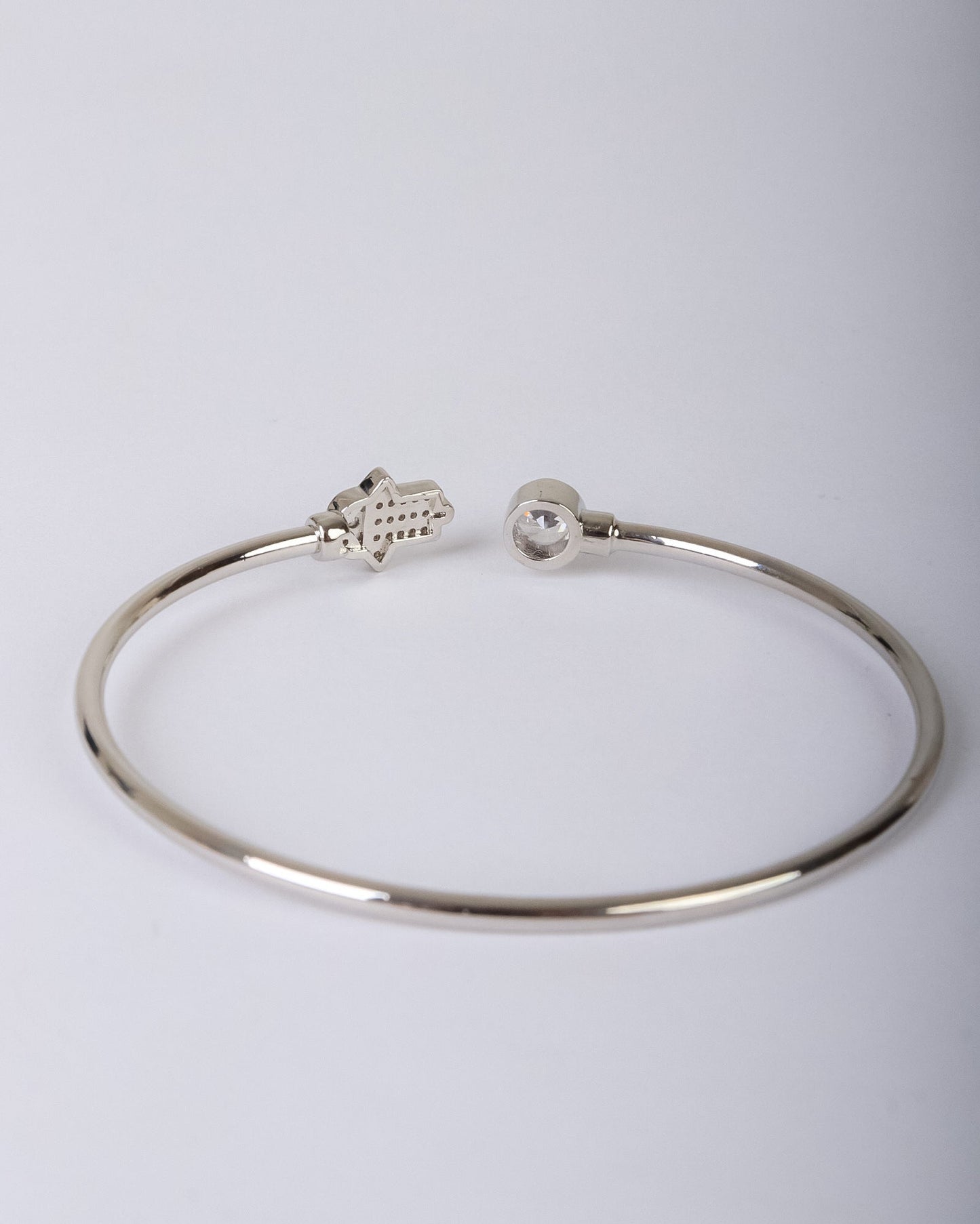 Sets - 3 colored zircon palm bangles