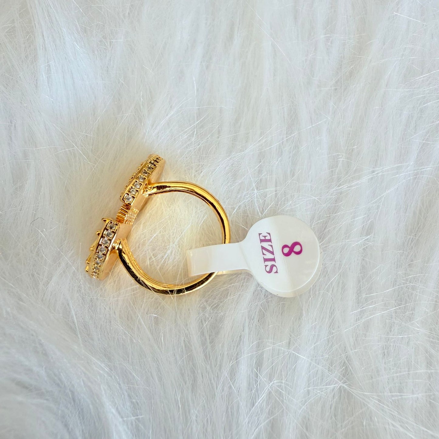 Ring size 7/8/9 - Gold f allah 5ayr 7afez