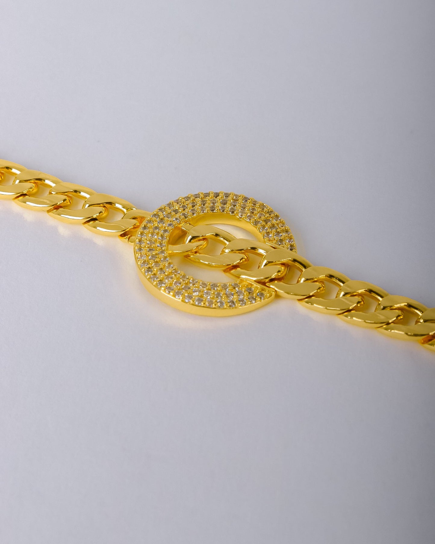 Bracelet - one circle zircon stones