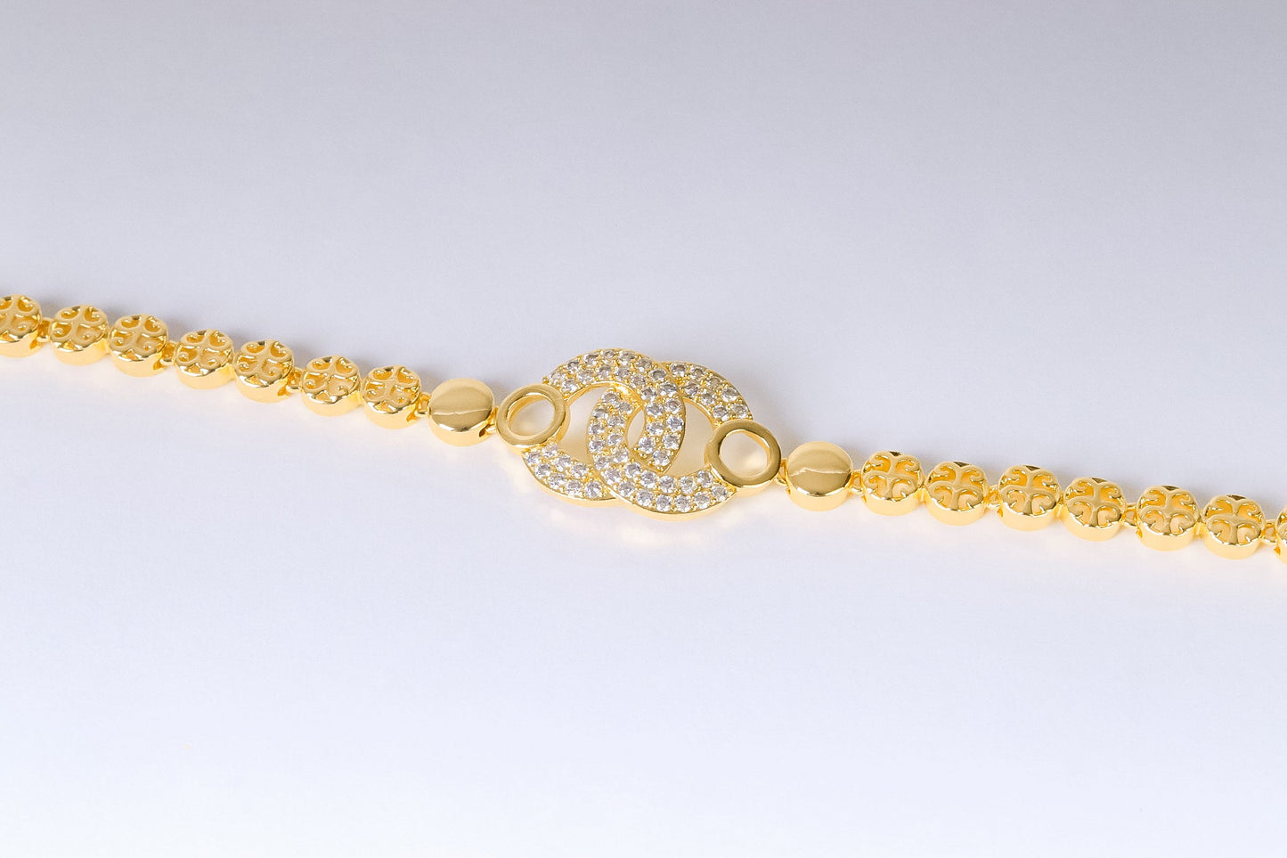 Bracelet - new shape zircon stones